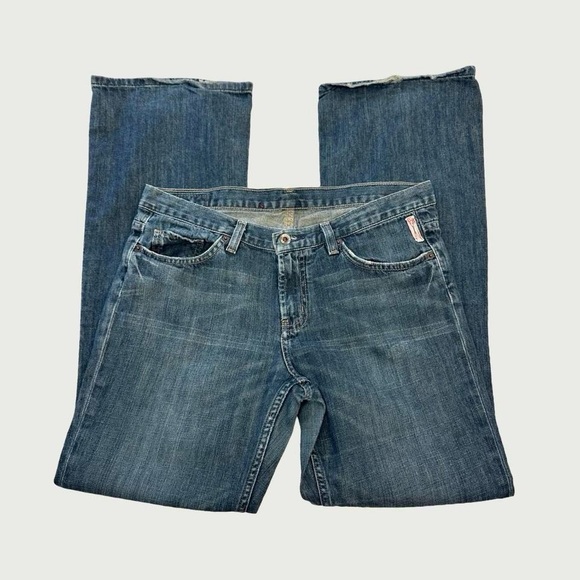 Vintage X2 Low Rise Relaxed Boot Cut Jeans - Picture 1 of 8